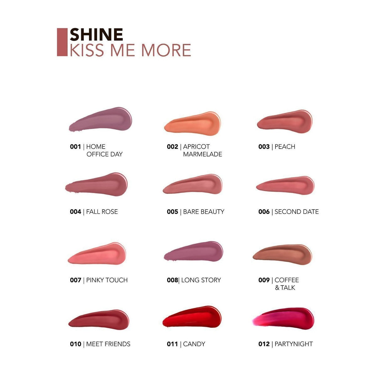 Flormar Shine Kiss Me More Liquid Lipstick - MALLTURK