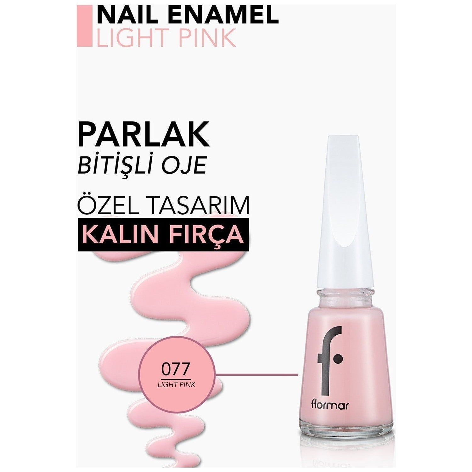 Flormar Nail Enamel Nail Polish - MALLTURK