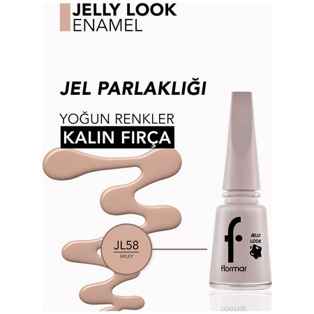 Flormar Jelly Look Nail Polish - MALLTURK