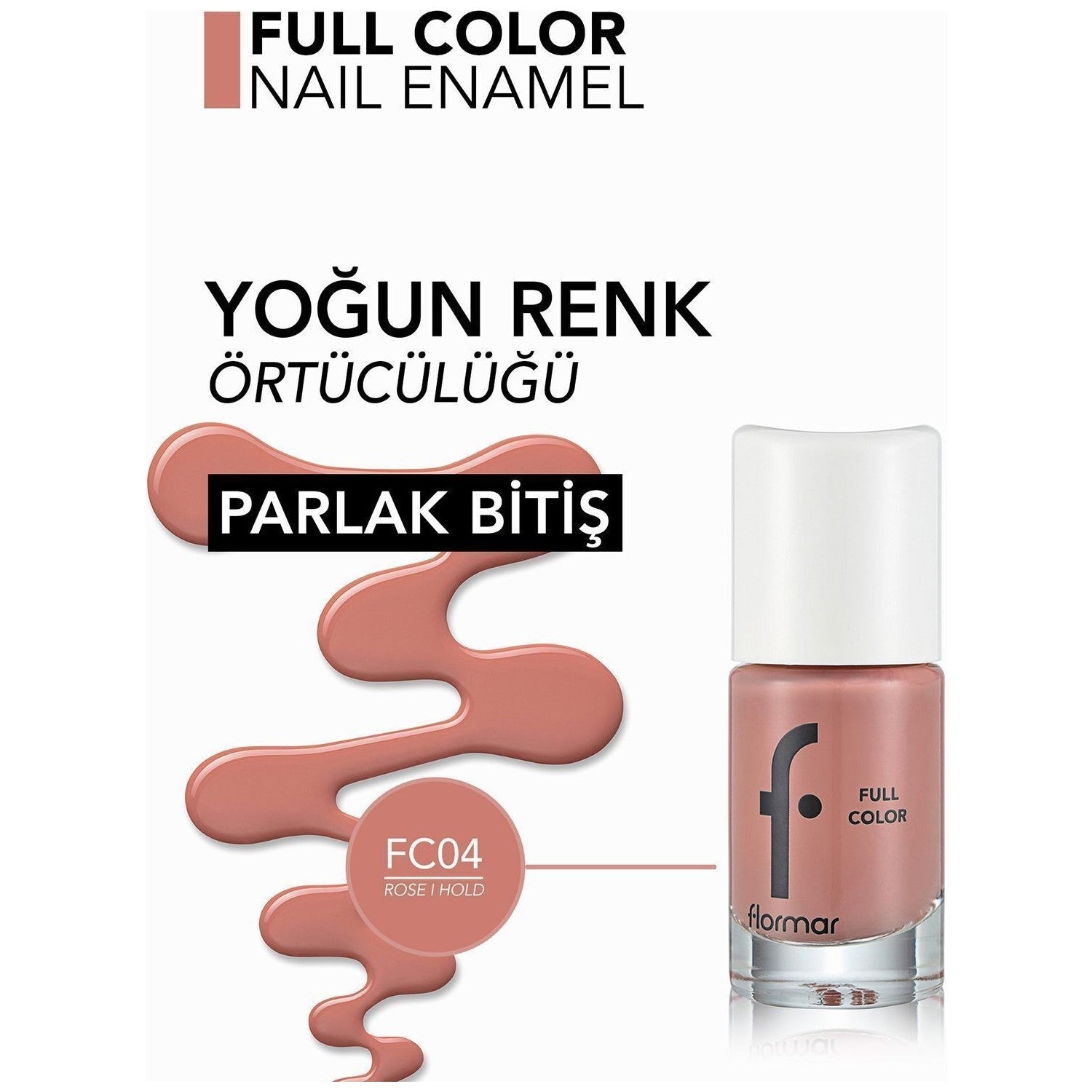 Flormar Full Color Nail Polish - MALLTURK