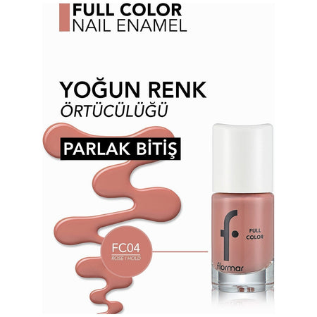 Flormar Full Color Nail Polish - MALLTURK