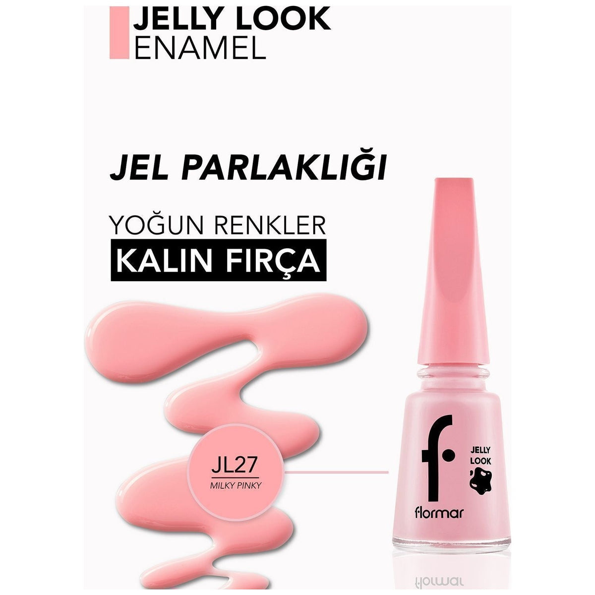 Flormar Jelly Look Nail Polish - MALLTURK
