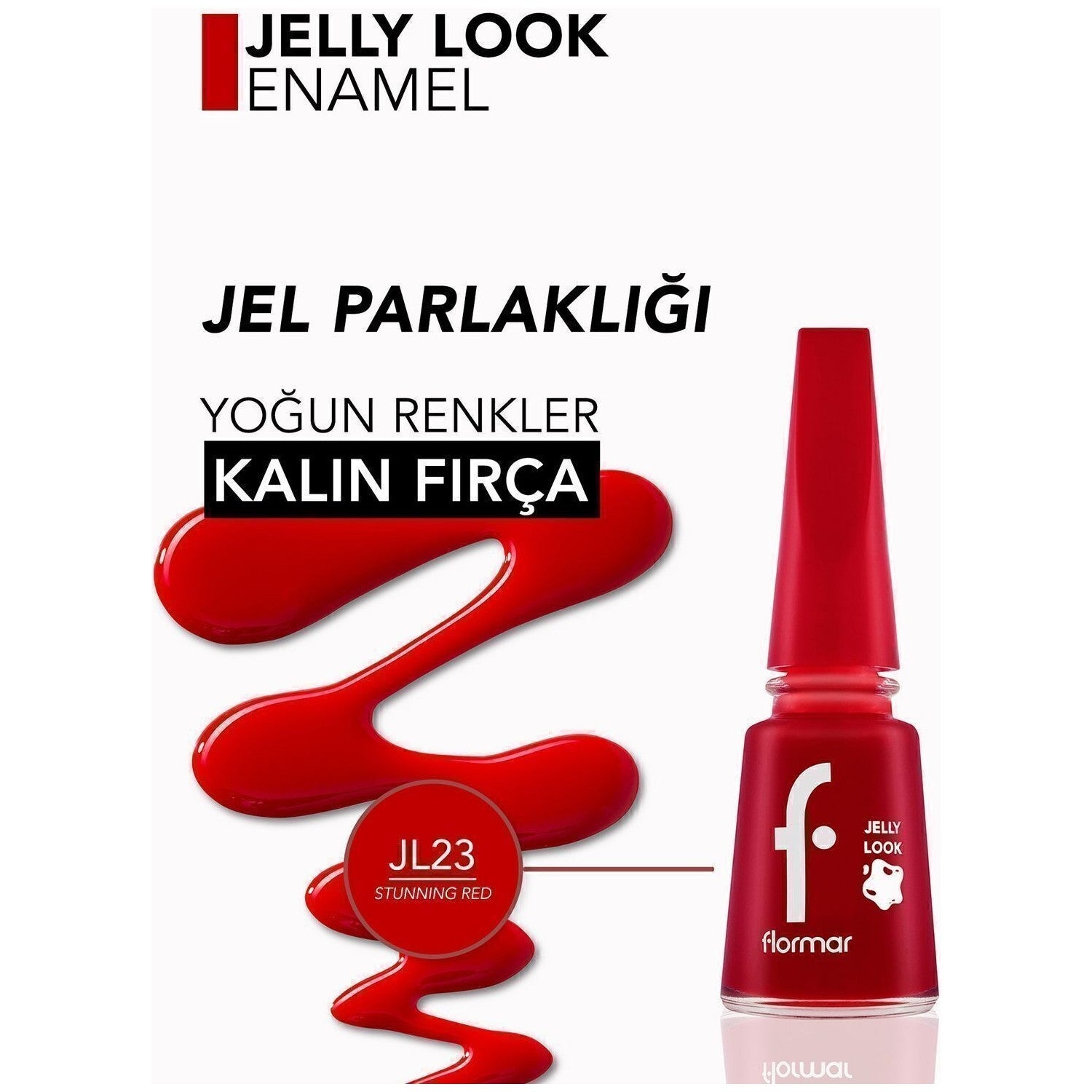 Flormar Jelly Look Nail Polish - MALLTURK