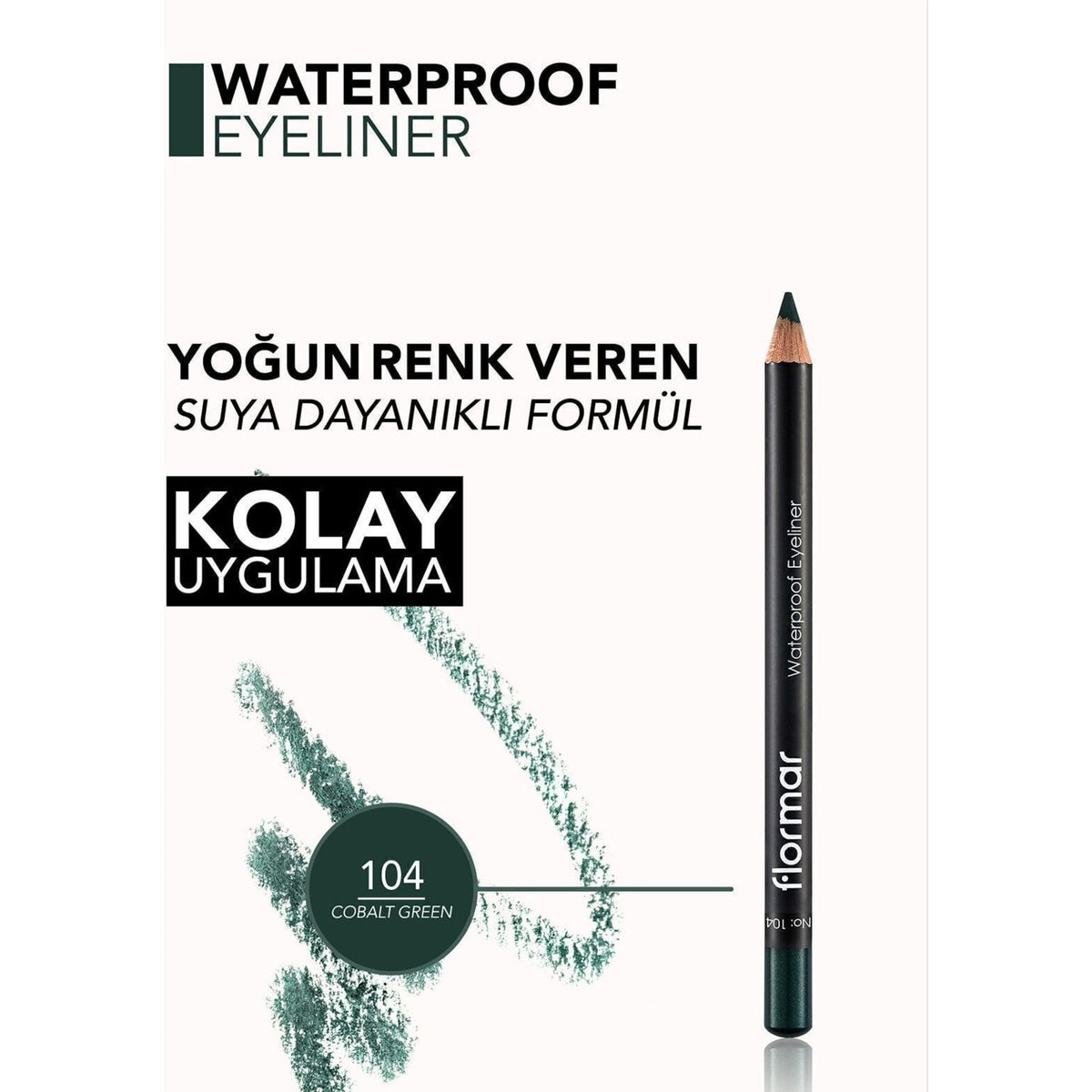 Flormar Waterproof Eyeliner