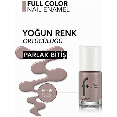 Flormar Full Color Nail Polish - MALLTURK