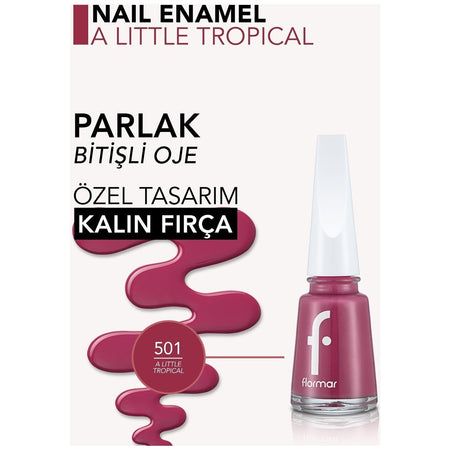 Flormar Nail Enamel Nail Polish - MALLTURK