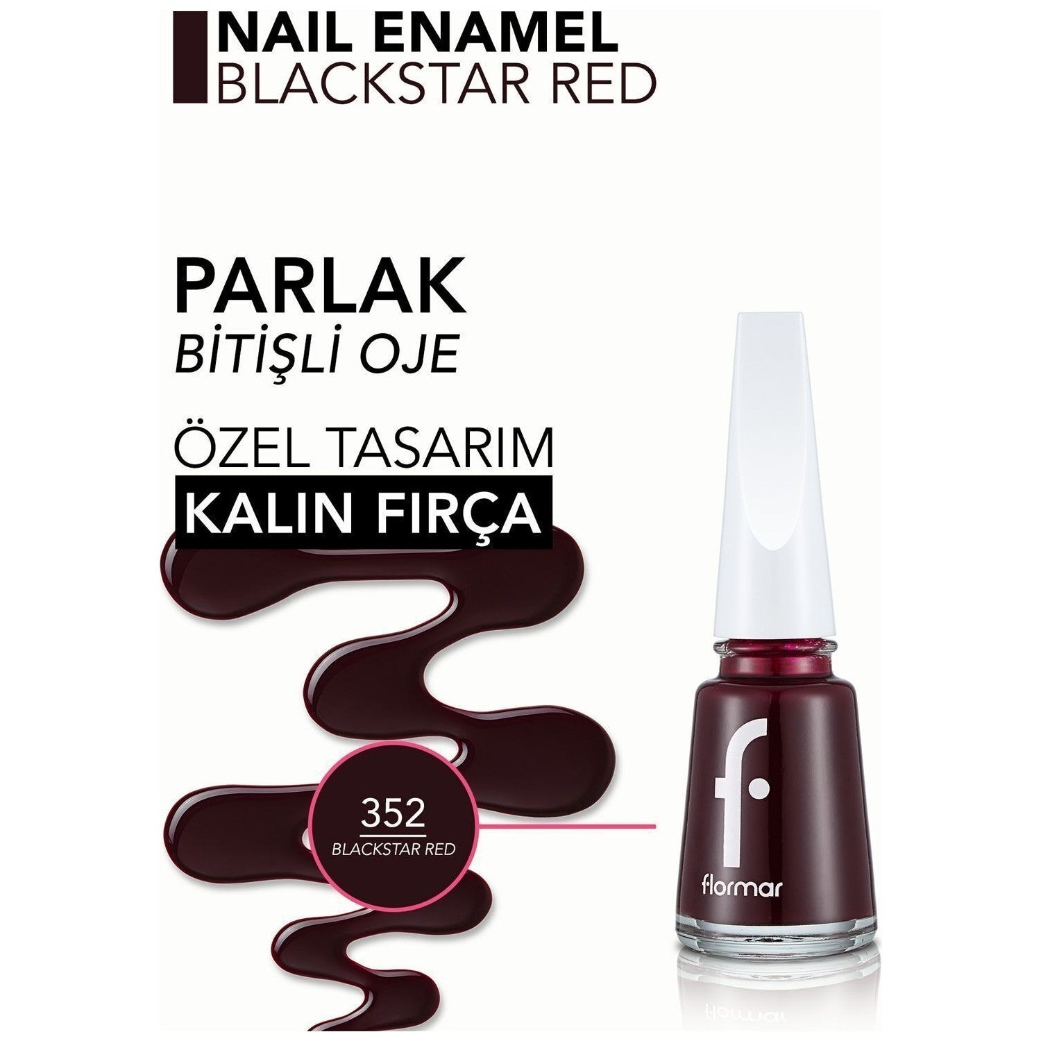 Flormar Nail Enamel Nail Polish - MALLTURK
