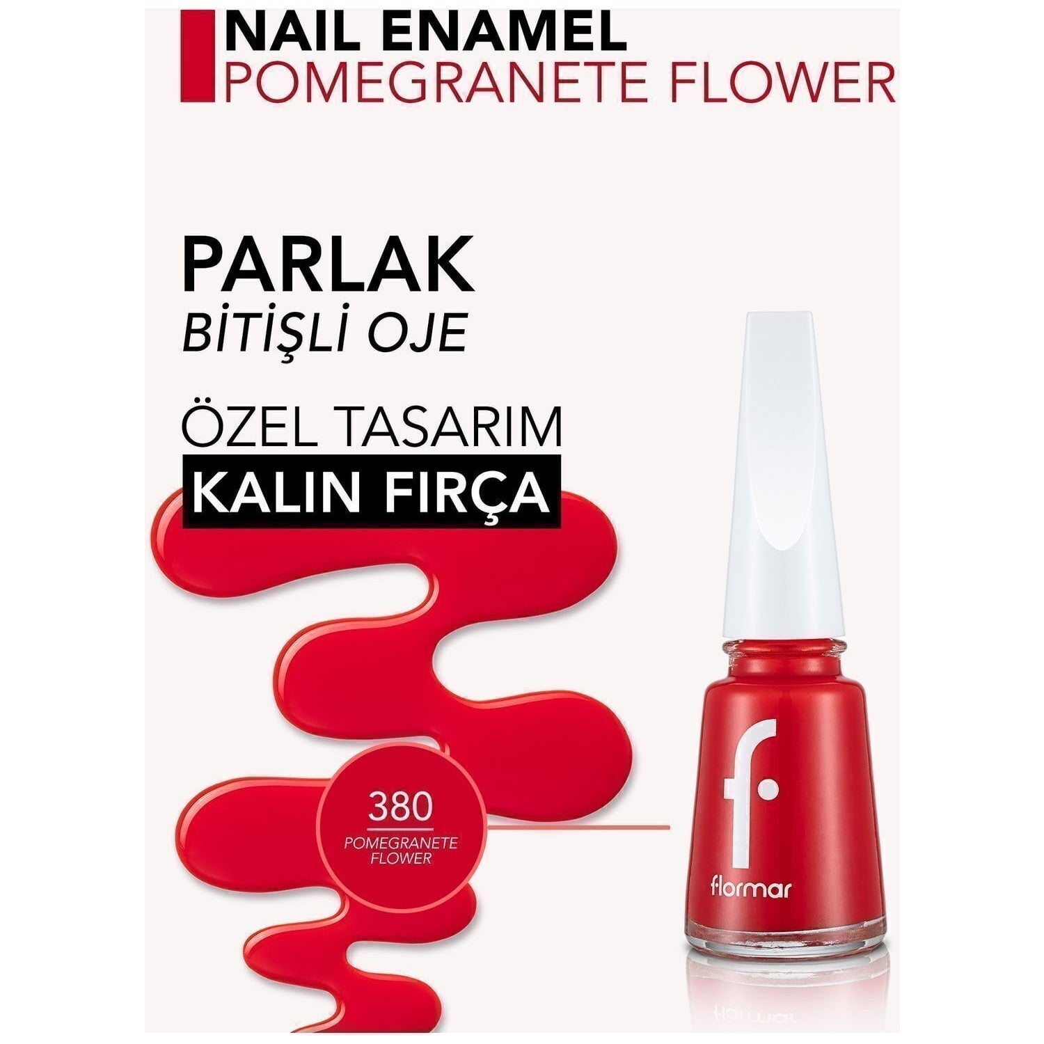 Flormar Nail Enamel Nail Polish - MALLTURK