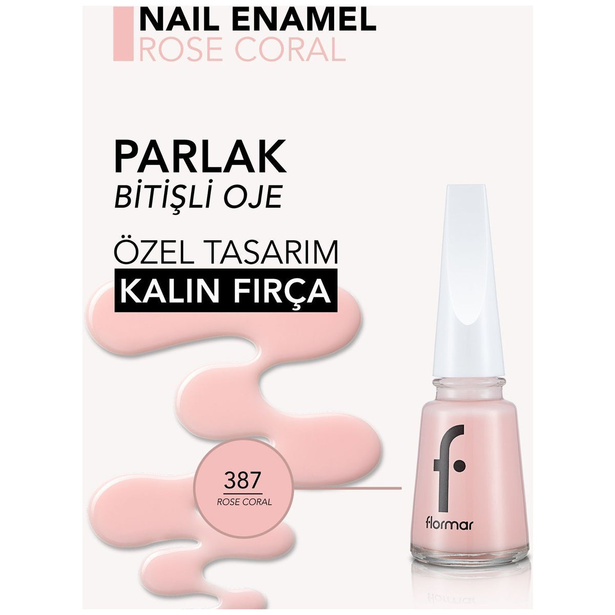 Flormar Nail Enamel Nail Polish - MALLTURK