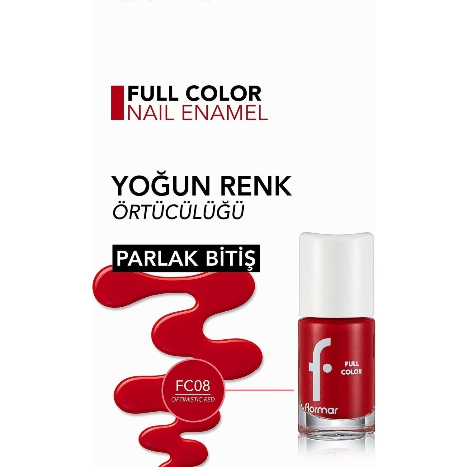 Flormar Full Color Nail Polish - MALLTURK
