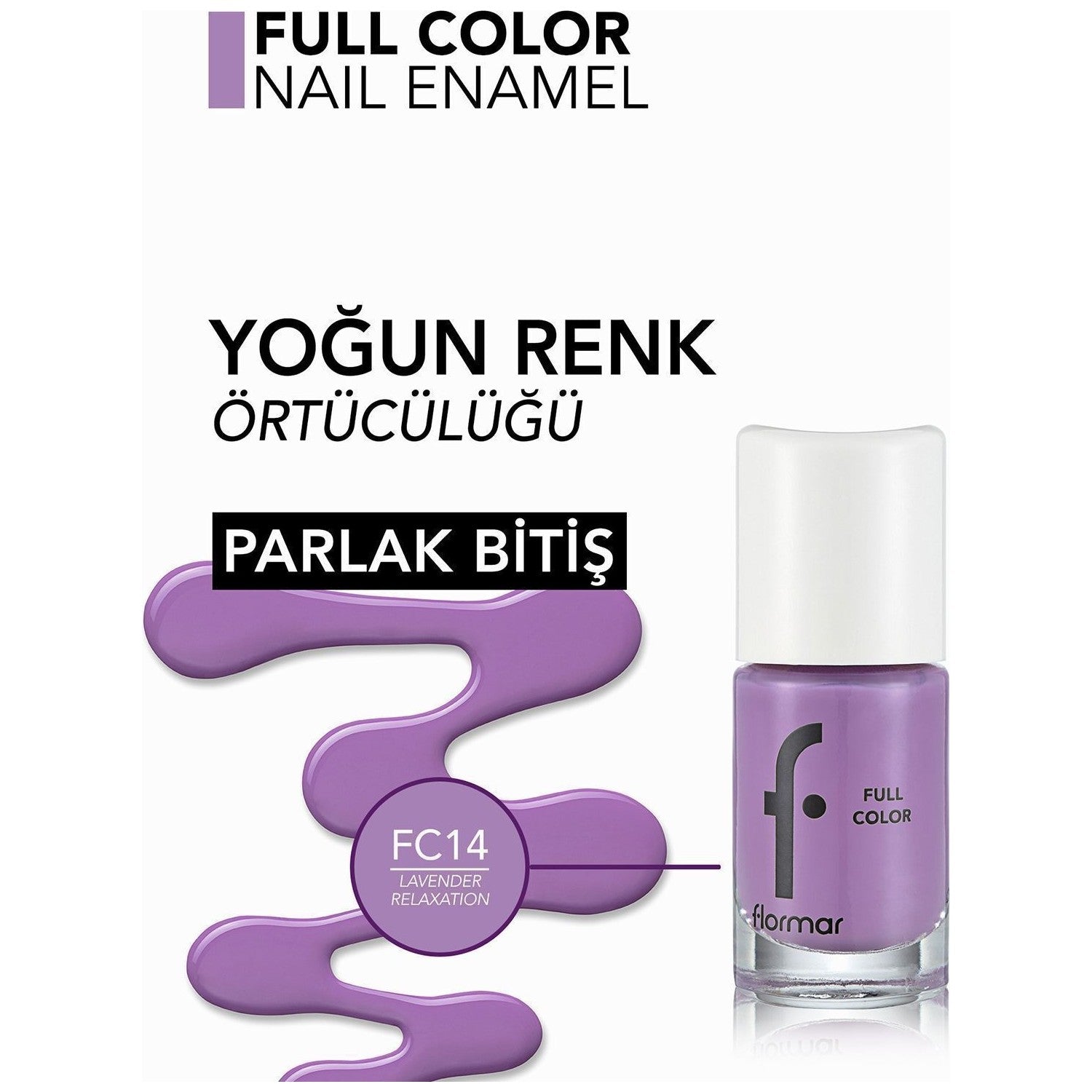 Flormar Full Color Nail Polish - MALLTURK