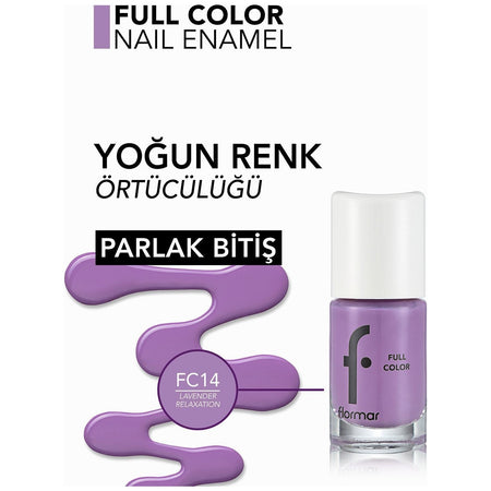 Flormar Full Color Nail Polish - MALLTURK