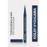 Flormar Midnight Matte Liquid Eyeliner