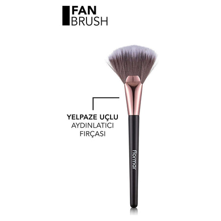 Flormar Fan Highlighter Brush