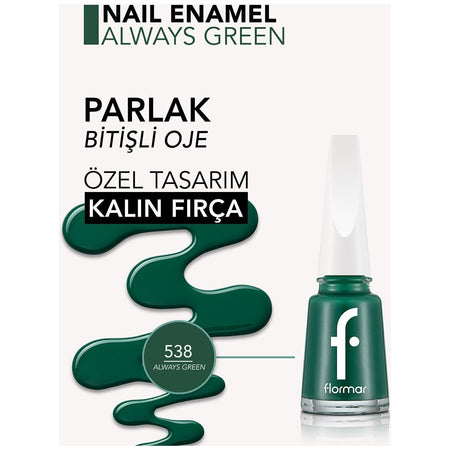 Flormar Nail Enamel Nail Polish - MALLTURK