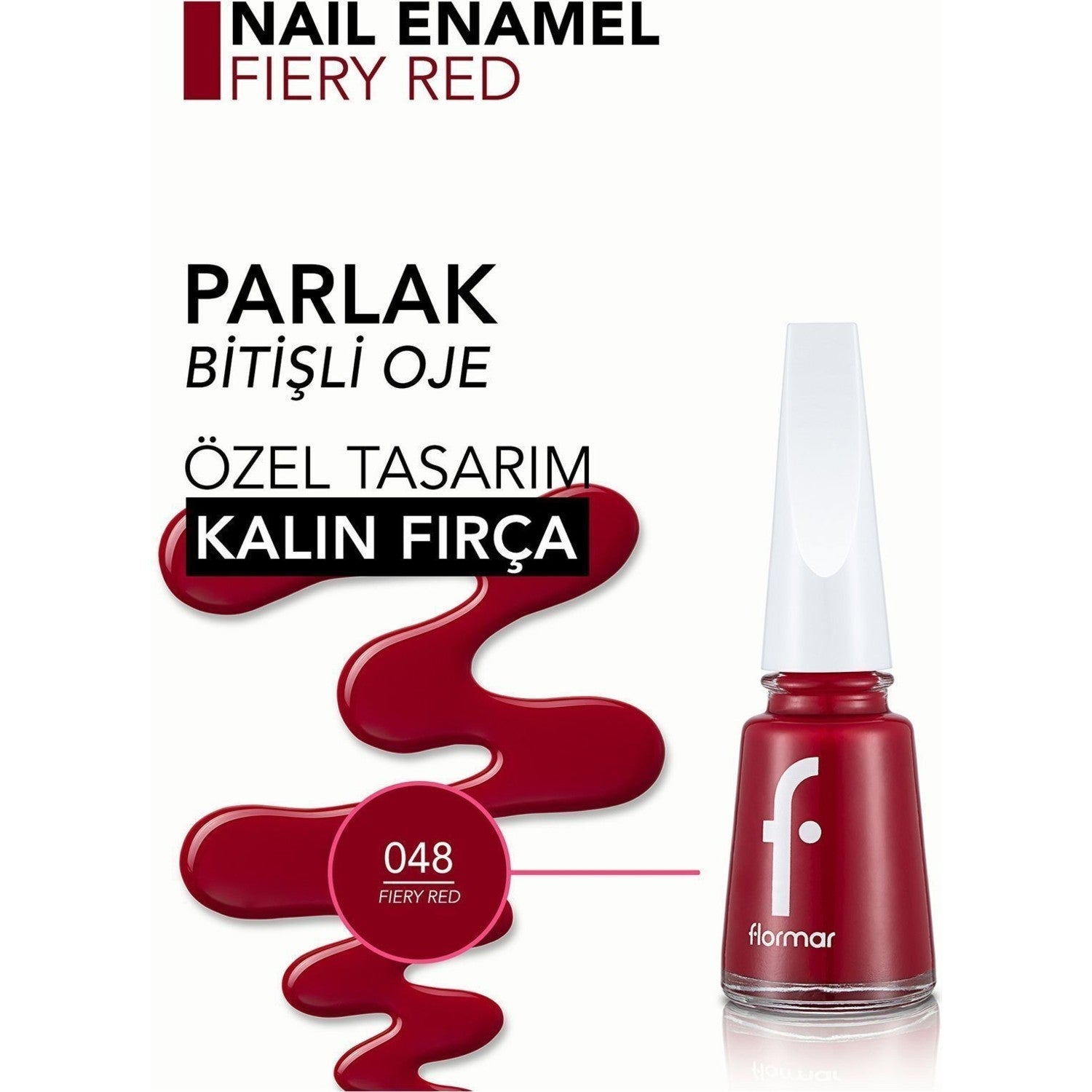 Flormar Nail Enamel Nail Polish - MALLTURK