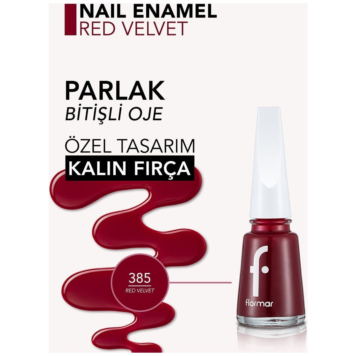 Flormar Nail Enamel Nail Polish - MALLTURK