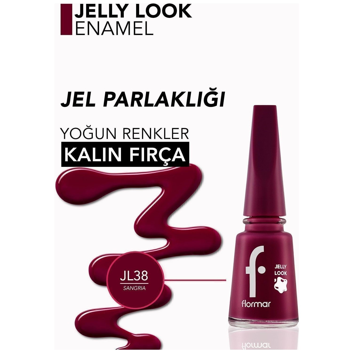 Flormar Jelly Look Nail Polish - MALLTURK