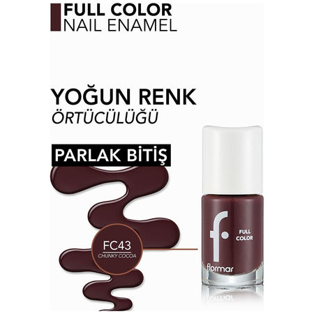 Flormar Full Color Nail Polish - MALLTURK