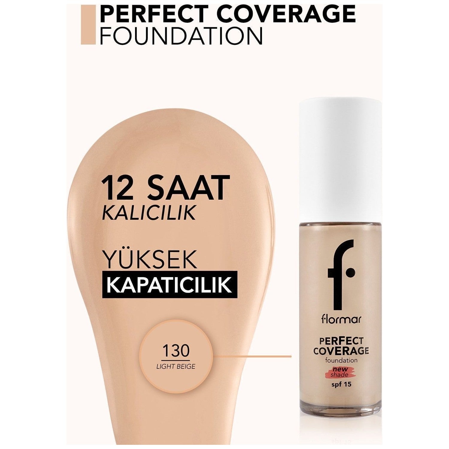 Flormar Perfect Coverage Foundation