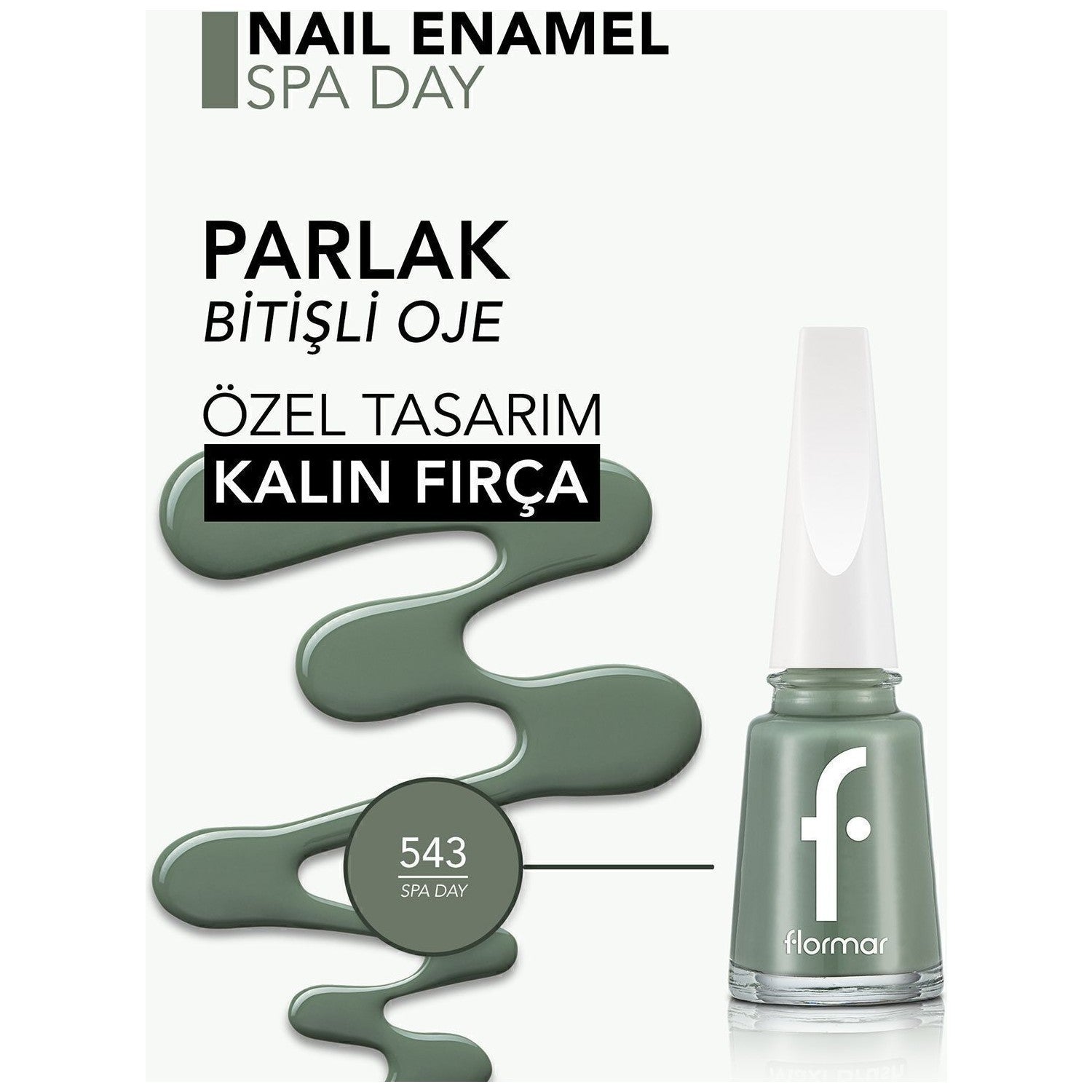 Flormar Nail Enamel Nail Polish - MALLTURK