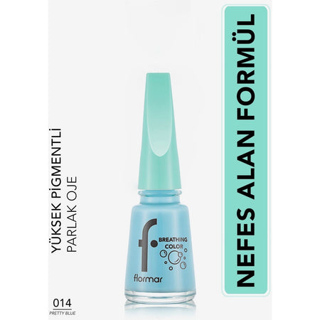 Flormar Breathing Color Nail Polish - MALLTURK