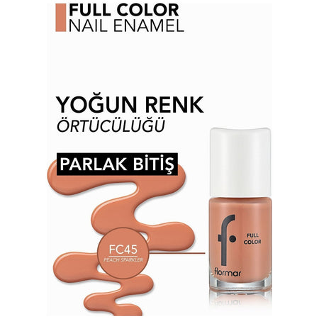Flormar Full Color Nail Polish - MALLTURK