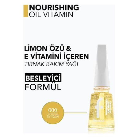Flormar Nourishing Oil Vitamin Cuticle Oil - MALLTURK