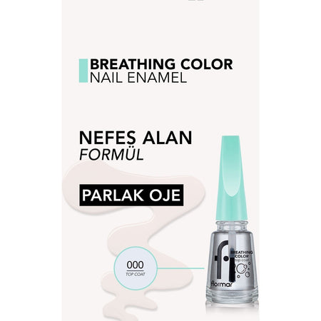 Flormar Breathing Color Nail Polish - MALLTURK