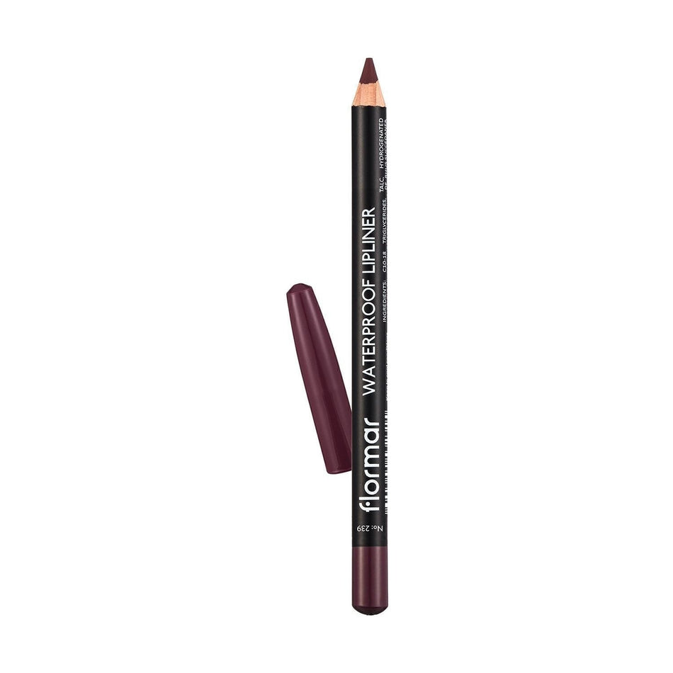 Flormar Waterproof Lip Pencil 239 Misty Rosy 1.14 gr Intense Color and Smooth Application