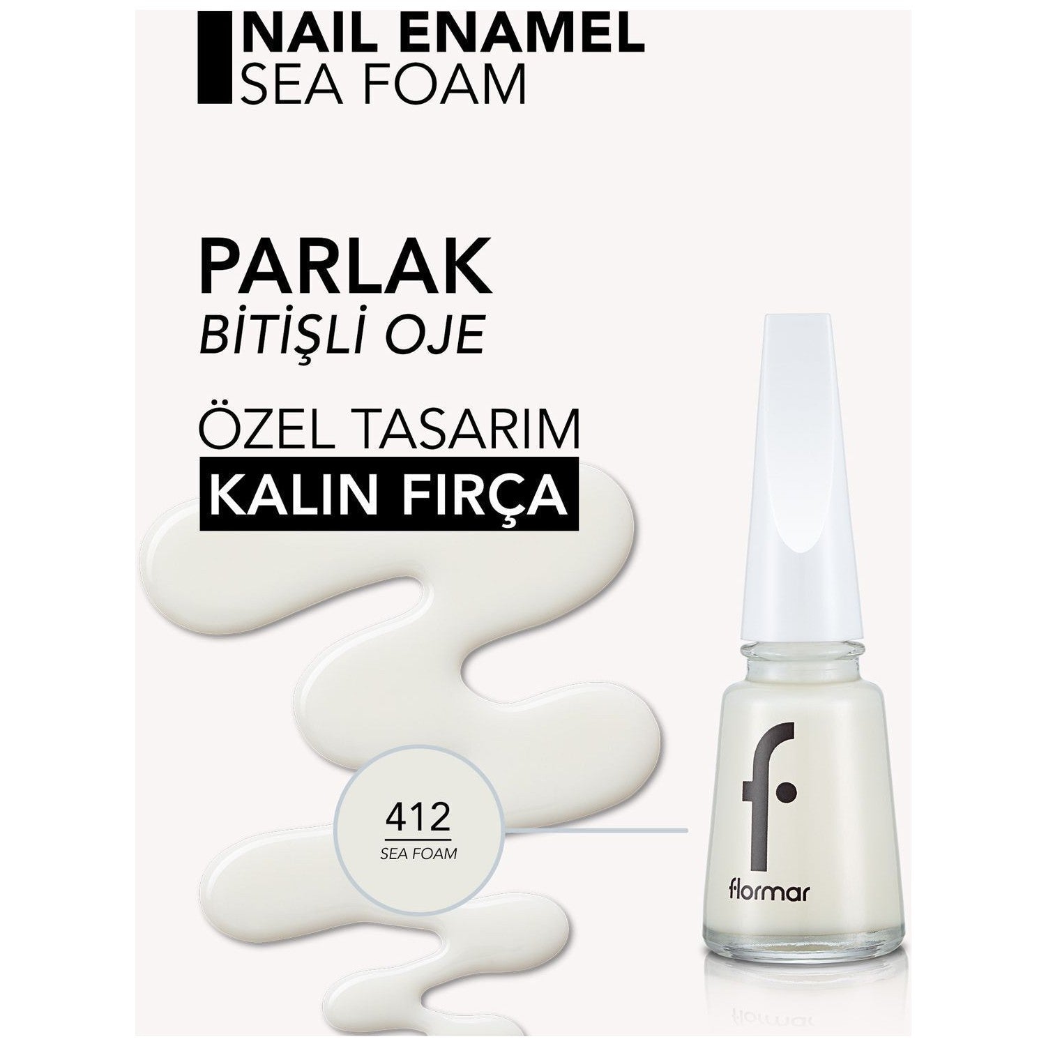 Flormar Nail Enamel Nail Polish - MALLTURK