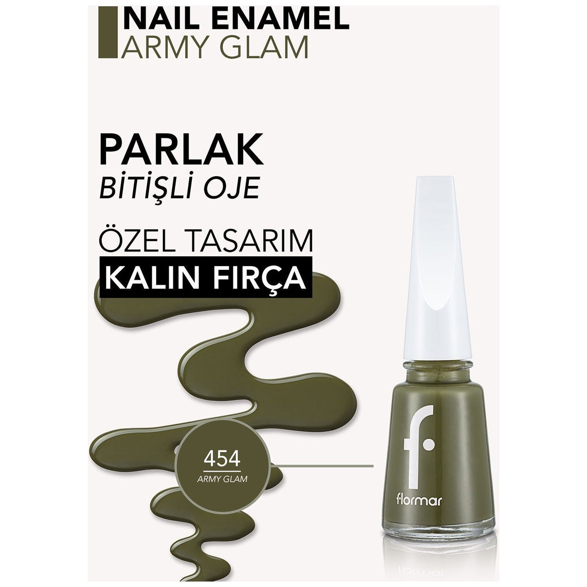 Flormar Nail Enamel Nail Polish - MALLTURK