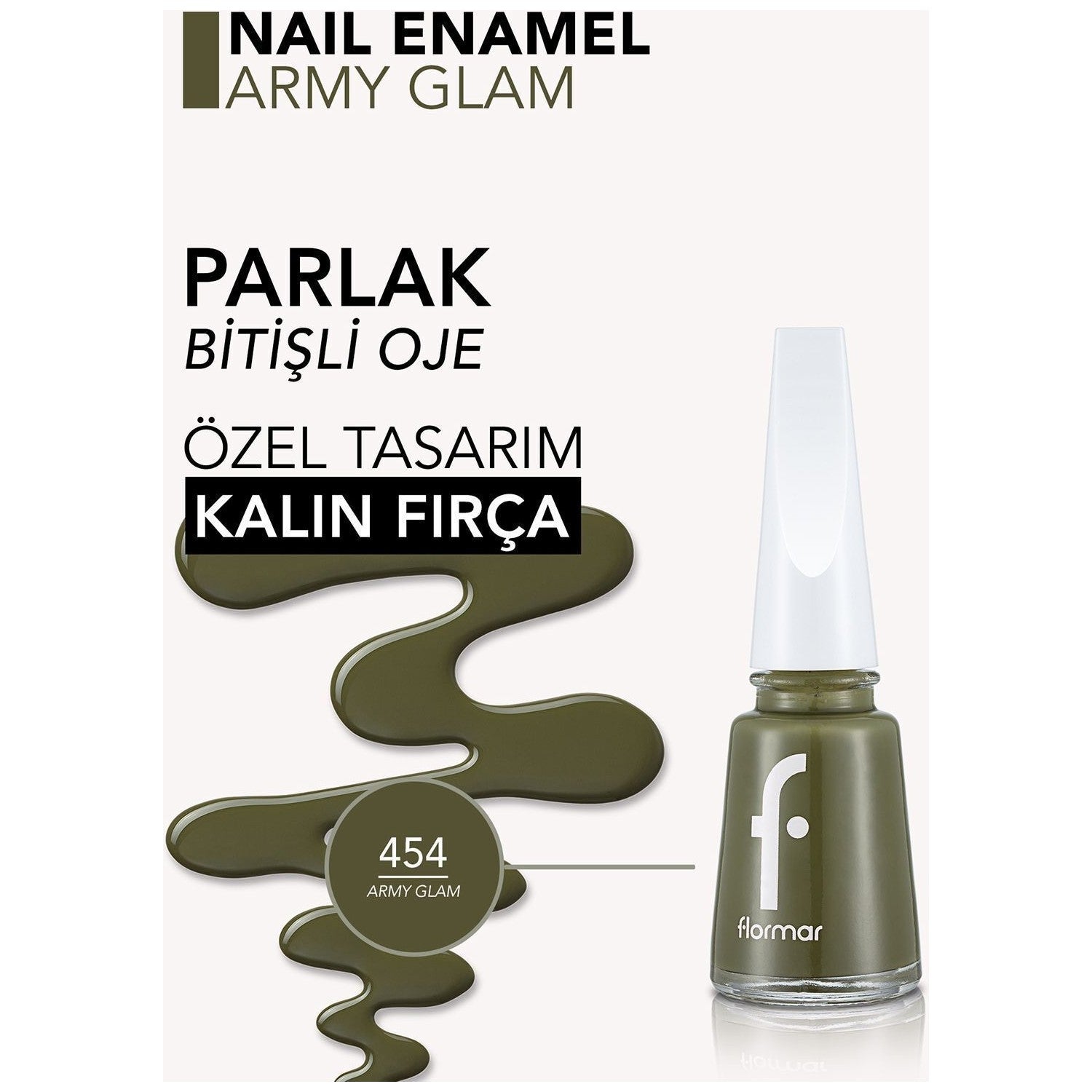 Flormar Nail Enamel Nail Polish - MALLTURK