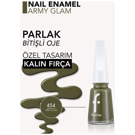 Flormar Nail Enamel Nail Polish - MALLTURK