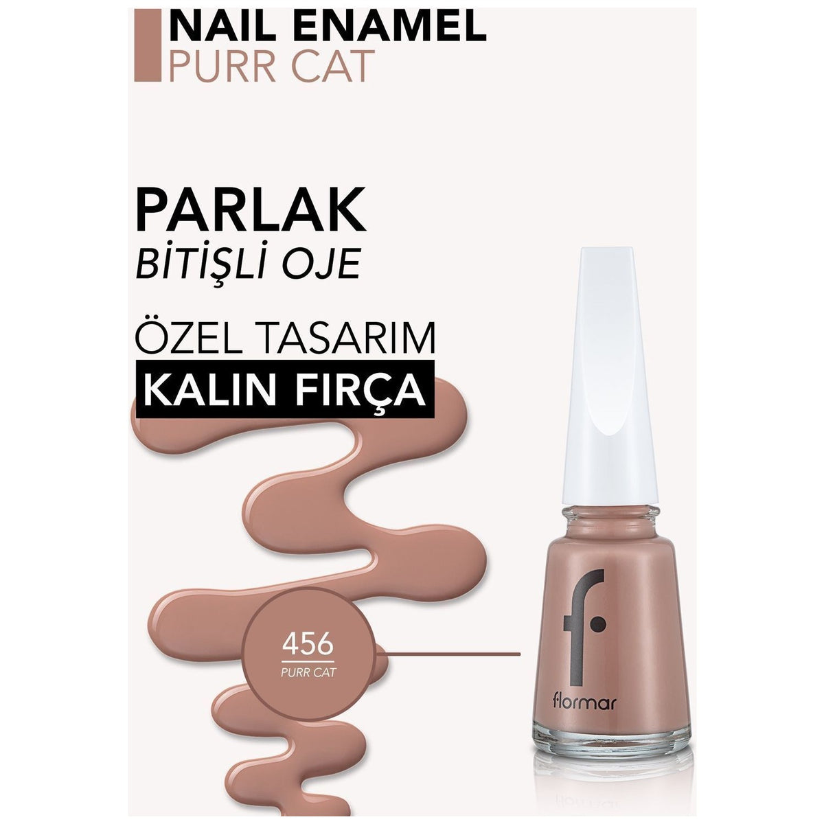 Flormar Nail Enamel Nail Polish - MALLTURK