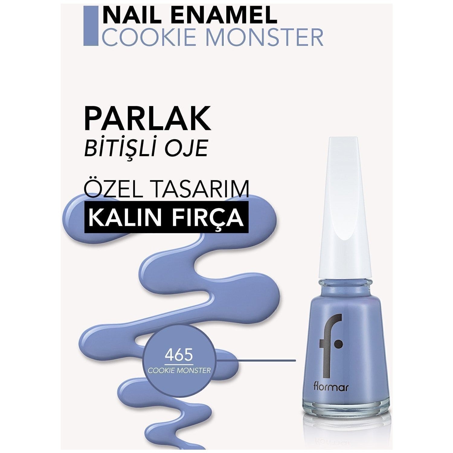 Flormar Nail Enamel Nail Polish - MALLTURK