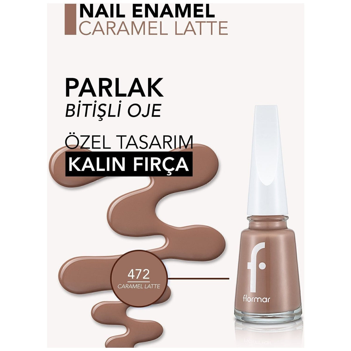 Flormar Nail Enamel Nail Polish - MALLTURK