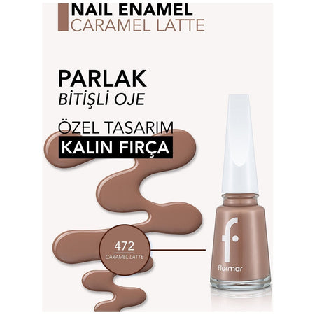 Flormar Nail Enamel Nail Polish - MALLTURK