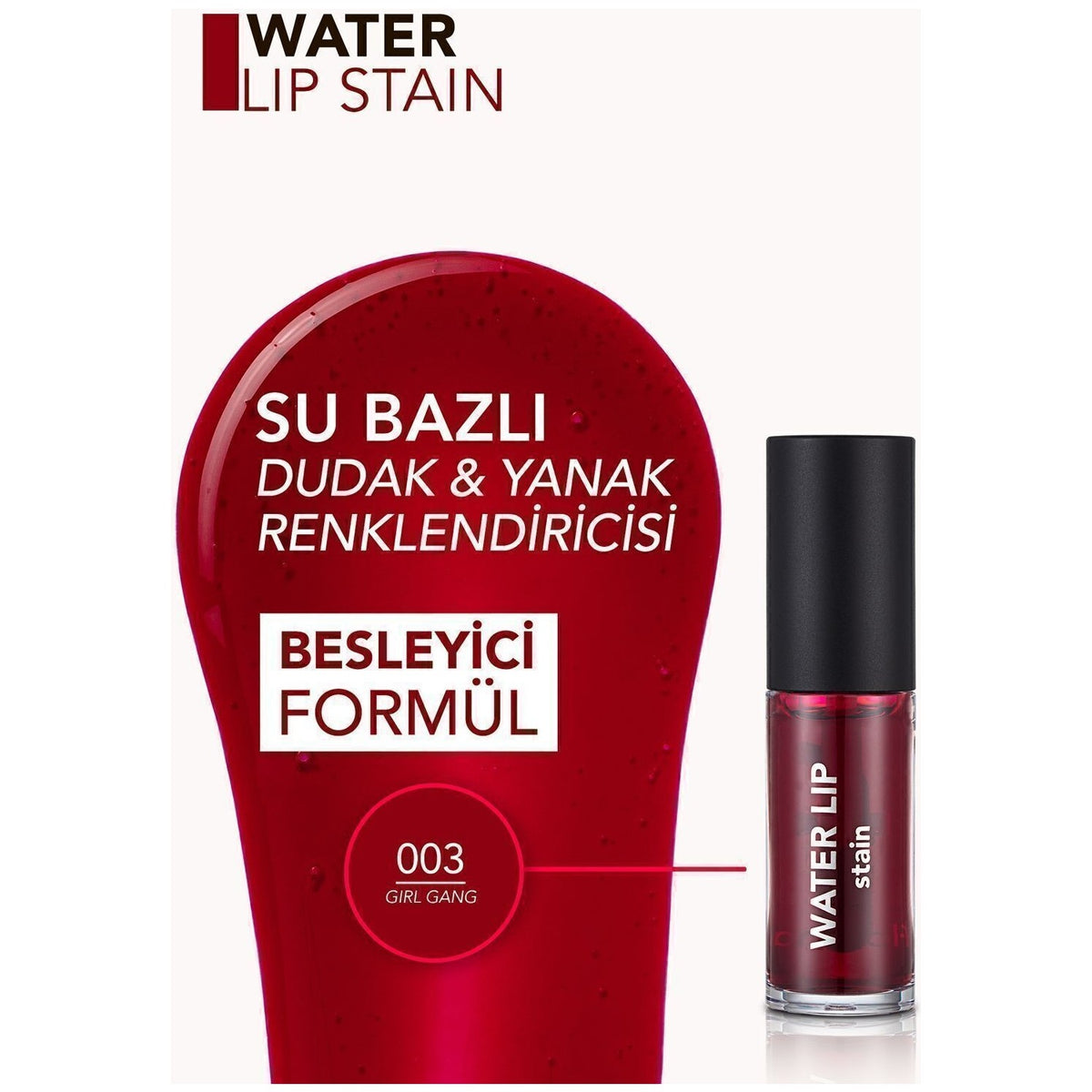 Flormar Water Lip Stain Lip & Cheek Stain - MALLTURK