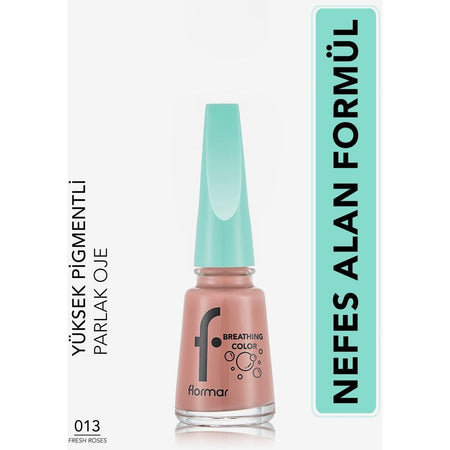 Flormar Breathing Color Nail Polish - MALLTURK