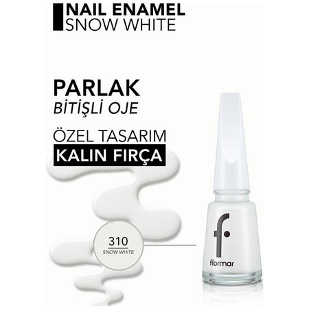 Flormar Nail Enamel Nail Polish - MALLTURK