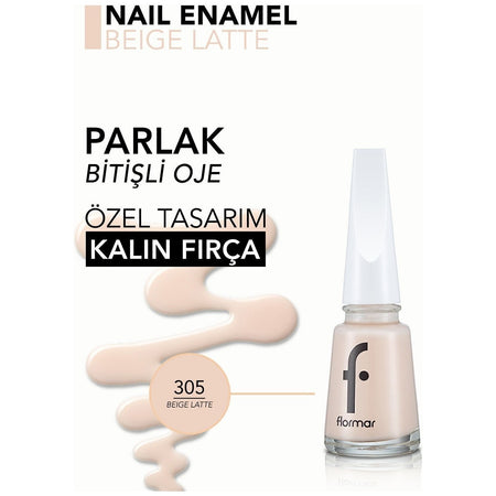 Flormar Nail Enamel Nail Polish - MALLTURK