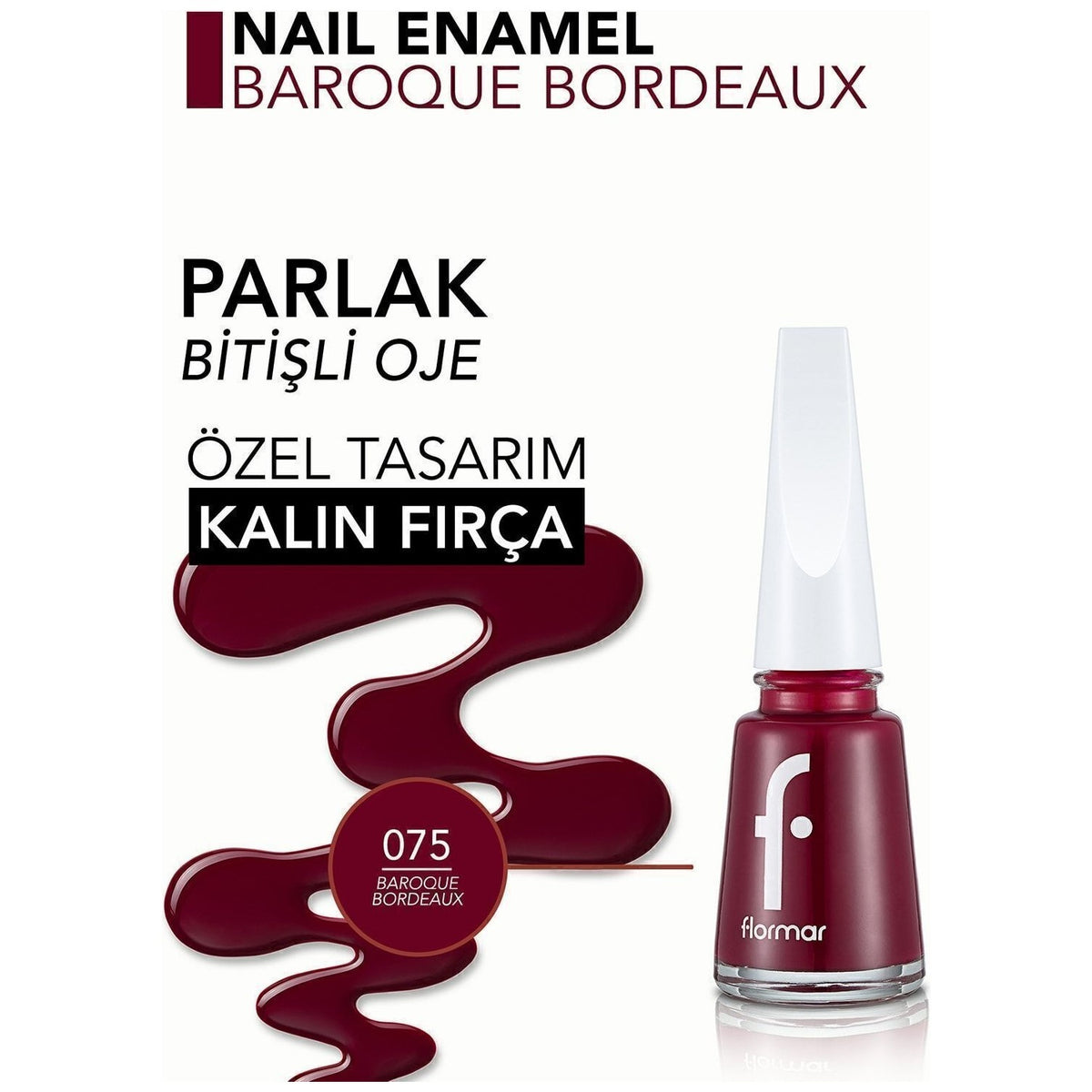 Flormar Nail Enamel Nail Polish - MALLTURK