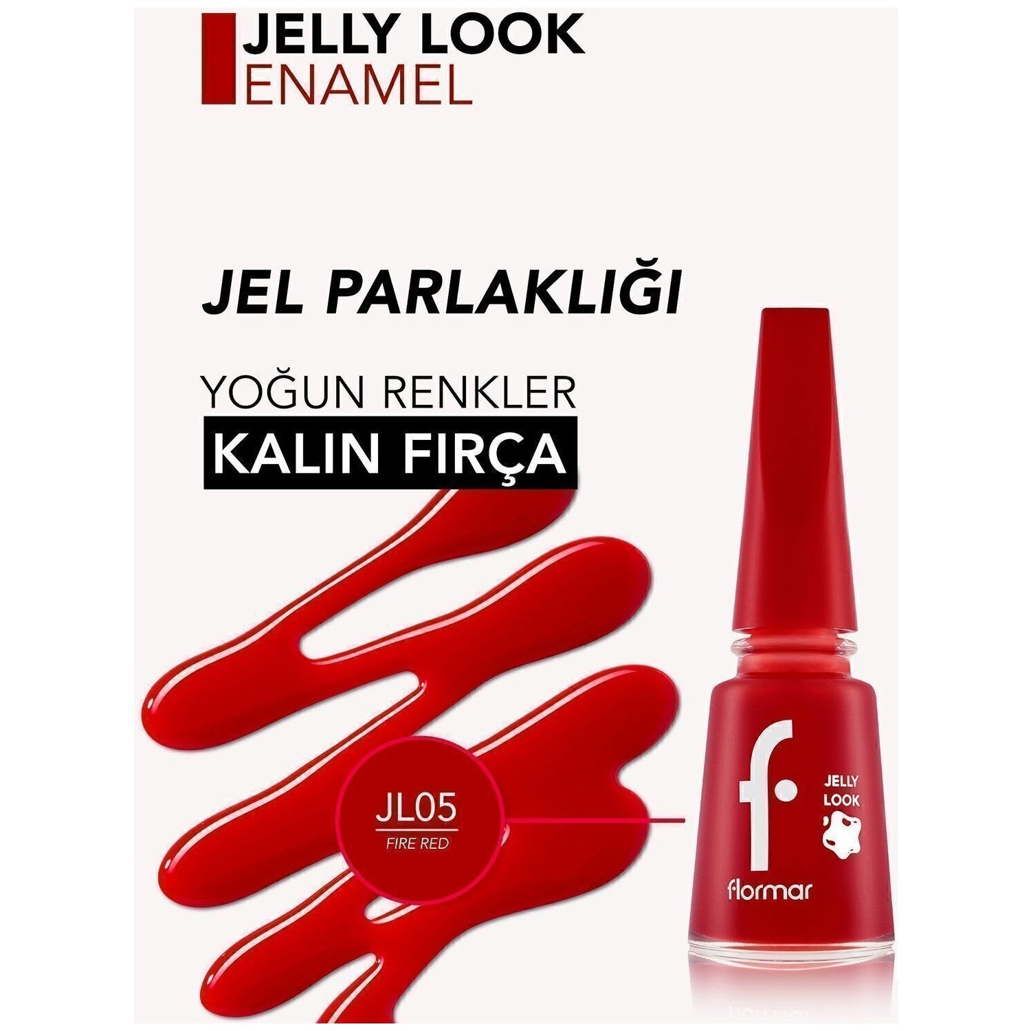 Flormar Jelly Look Nail Polish - MALLTURK