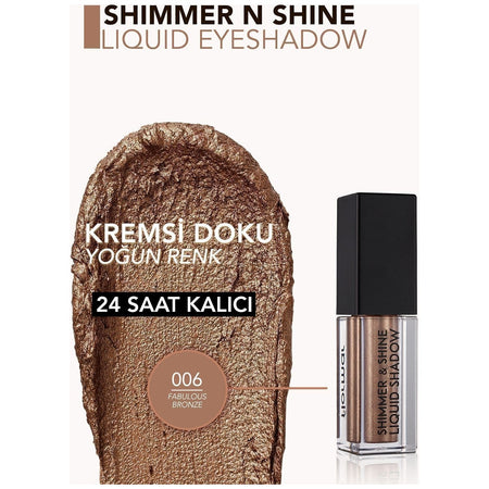 Flormar Shimmer & Shine Liquid Eye Shadow