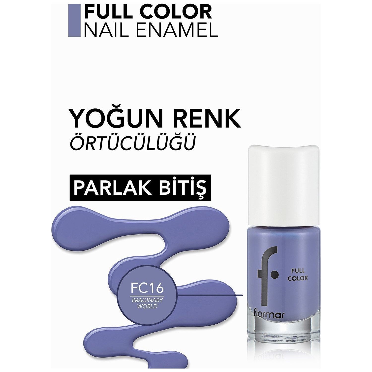 Flormar Full Color Nail Polish - MALLTURK
