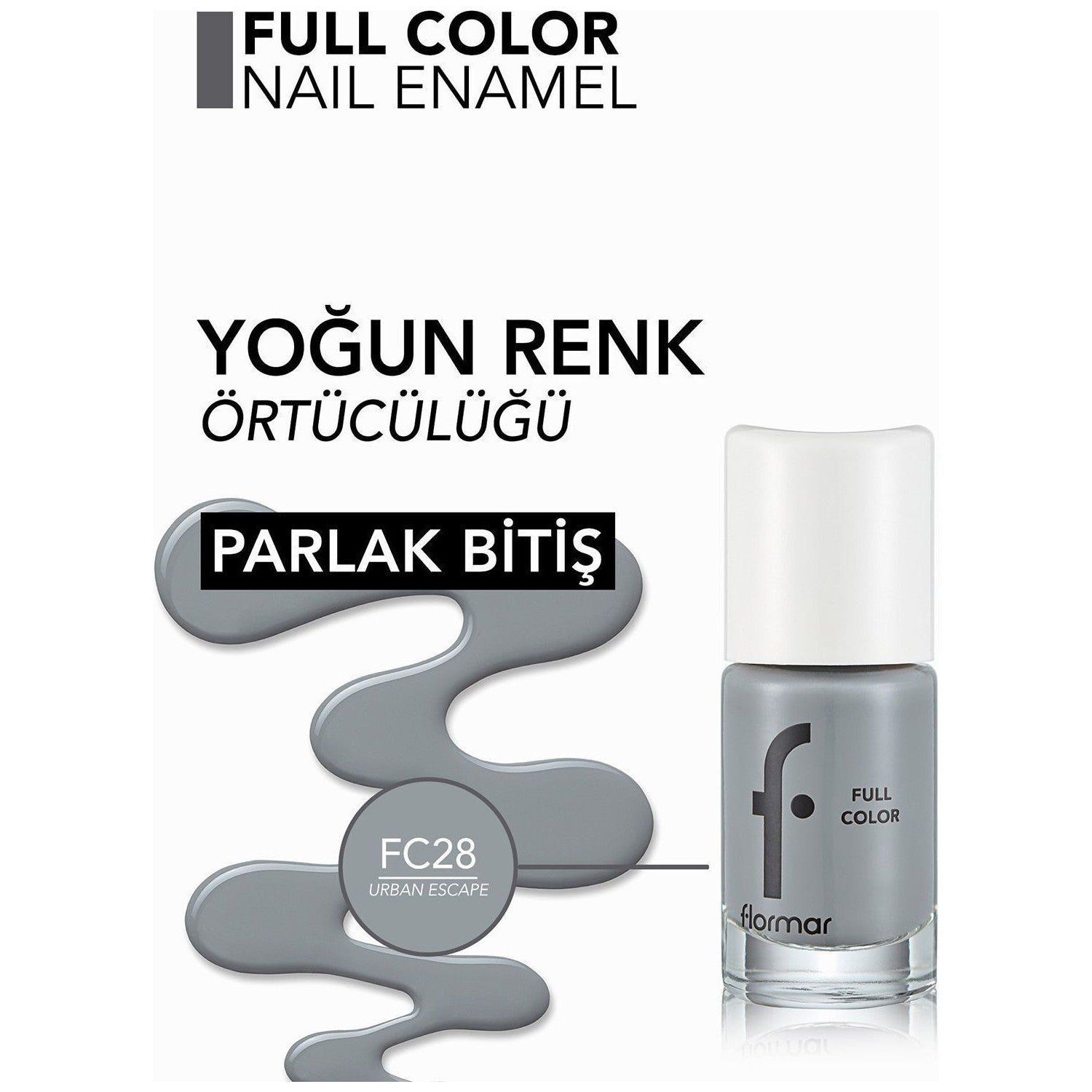 Flormar Full Color Nail Polish - MALLTURK