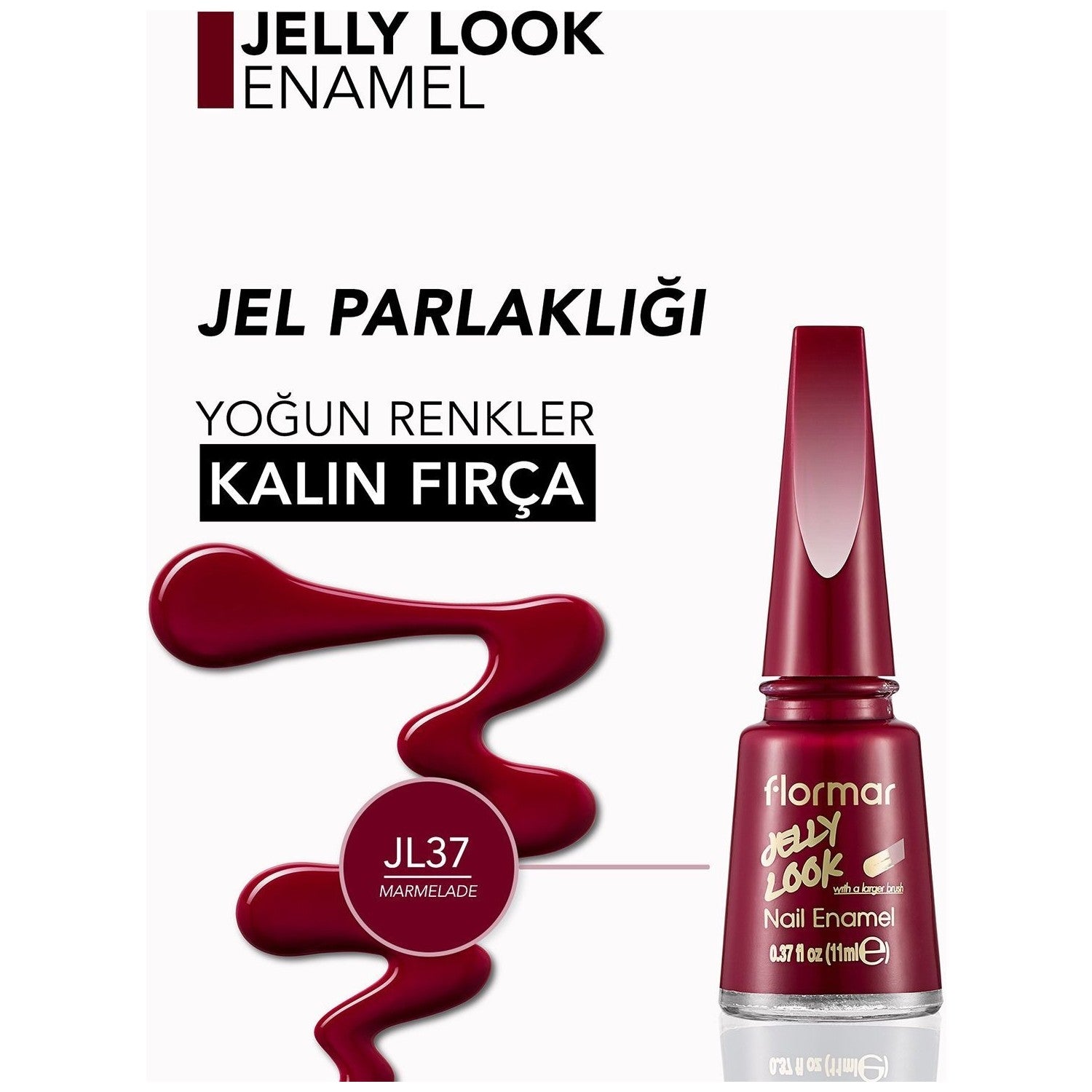 Flormar Jelly Look Nail Polish - MALLTURK