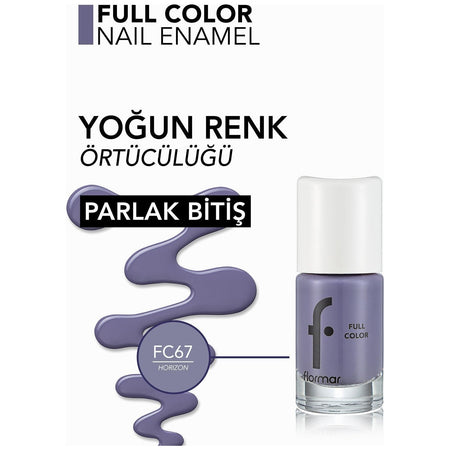 Flormar Full Color Nail Polish - MALLTURK