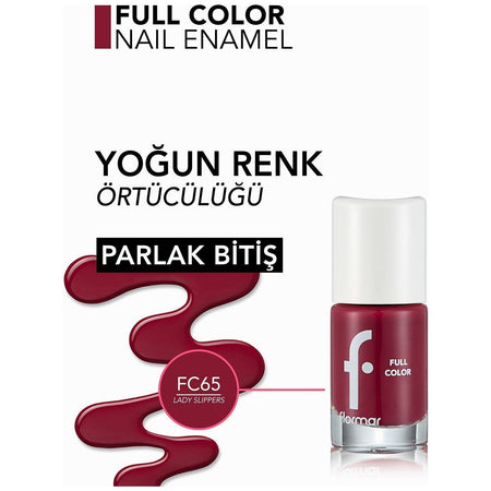 Flormar Full Color Nail Polish - MALLTURK